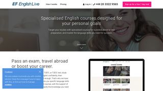 Online English Courses | EF English Live