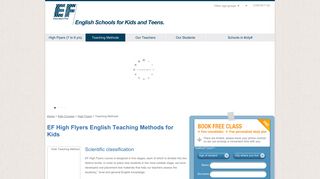 EF High Flyers Teaching Methods for Kid