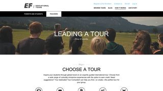 Leading Student Tours | EF Educational Tours