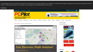 Free Electronic Flight Assistant | PC Pilot