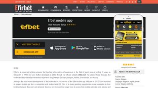 Efbet Mobile App – Download and Install apk file for Android & iOS ...