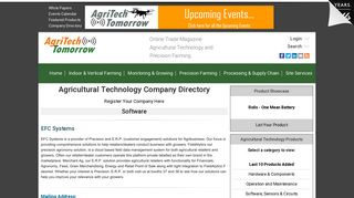 Agricultural Technology Company - EFC Systems | AgriTechTomorrow