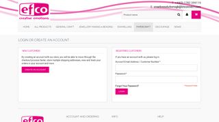 Login to your account - Efco Creative