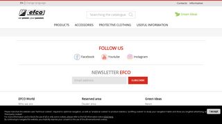 Account: Log in to your Profile - Efco
