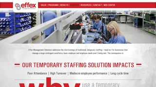 Effex Management Solutions | Temporary Staffing | About Us