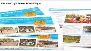 Efficenter Login Screen Adams Keegan - Welcome to ...