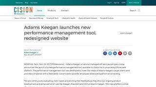 Adams Keegan launches new performance management tool ...