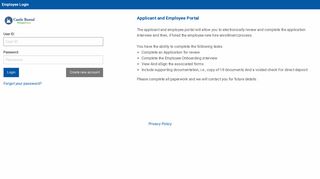 Applicant and Employee Portal - Efficient Forms
