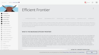 Global Portfolio Efficient Frontier - Macroaxis