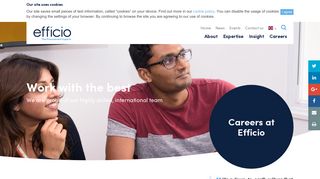 Careers home | Efficio UK