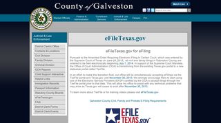 Pages - eFileTexas - Galveston County