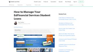 How to Manage Your EdFinancial Services Student Loans | Student ...
