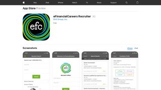 eFinancialCareers Recruiter on the App Store - iTunes - Apple