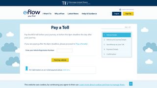 Pay a Toll - eFlow