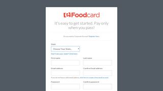 eFoodcard | Select State