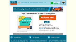 eForm 2290: E-file 2290 Form Online to Pay IRS