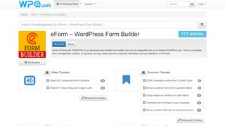 eForm - WordPress Form Builder Knowledge Base - WPQuark