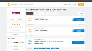 58% Off eFrame Discount Codes & Voucher Codes for January 2019