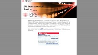EFS | Electronic Funds Source | Transportation Payment Solutions