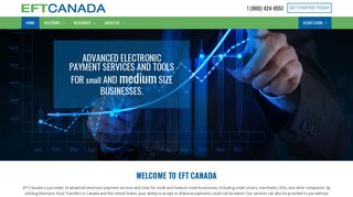 Electronic Payment Services | Toronto, ON - EFT Canada Inc.