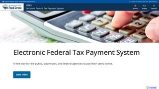 Electronic Federal Tax Payment System - Bureau of the Fiscal Service