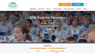 EFW Rush for Education - RunSignup