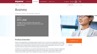 EFX Link | Business | Equifax