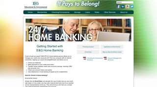 EGEFCU :: 24/7 Home Banking