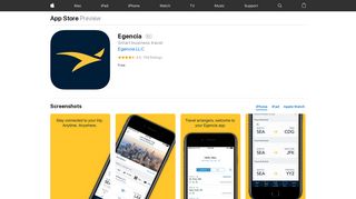Egencia on the App Store - iTunes - Apple