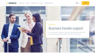 Business Traveler, 24/7 Global Business Travel Support - Egencia