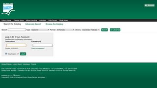 Account Login – EGF Campbell Library Catalog