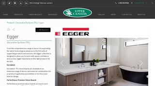 Upper Canada Forest Products – UCFP - Product - Panel - Egger ...