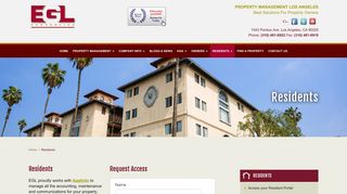 Tenants Account - EGL Properties, Inc. - Property Management ...