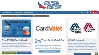Debit Cards - Eglin Federal Credit Union
