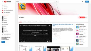 e-GMAT - YouTube