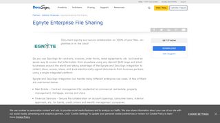 Egnyte Enterprise File Sharing | DocuSign