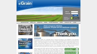 eGrain : Providing Electronic Documents For The Grain Industry