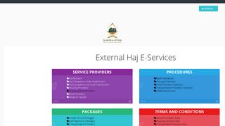 MOH - External Haj E-Services