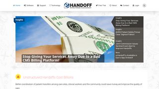 e-Handoff: HIPAA Compliant Patient Handoff Software