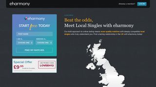 eharmony UK | Local Trusted Dating Site