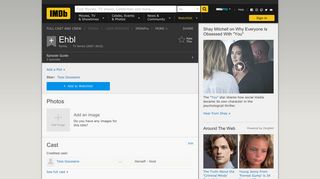 Ehbl (TV Series 2007–2010) - IMDb