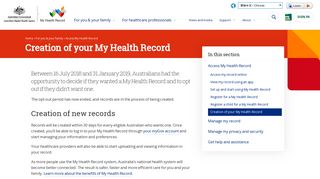 Opt out of My Health Record