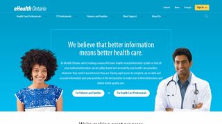 eHealth Ontario | It's Working For You