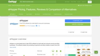 eHopper Pricing, Features, Reviews & Comparison of Alternatives ...