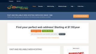 Fast and Reliable Web Hosting Services