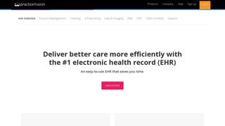 EHR - Electronic Health Records | Practice Fusion