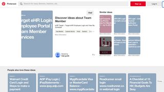 Target eHR Login Employee Portal | Team Member Services - Pinterest