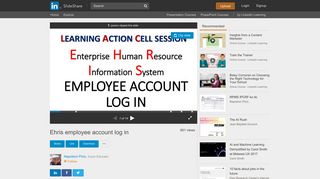 Ehris employee account log in - SlideShare