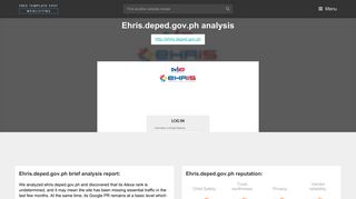 EHRIS Deped. EHRIS - Open Source HRMS