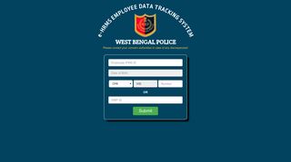 eHRMS Employee Tracking - West Bengal Police